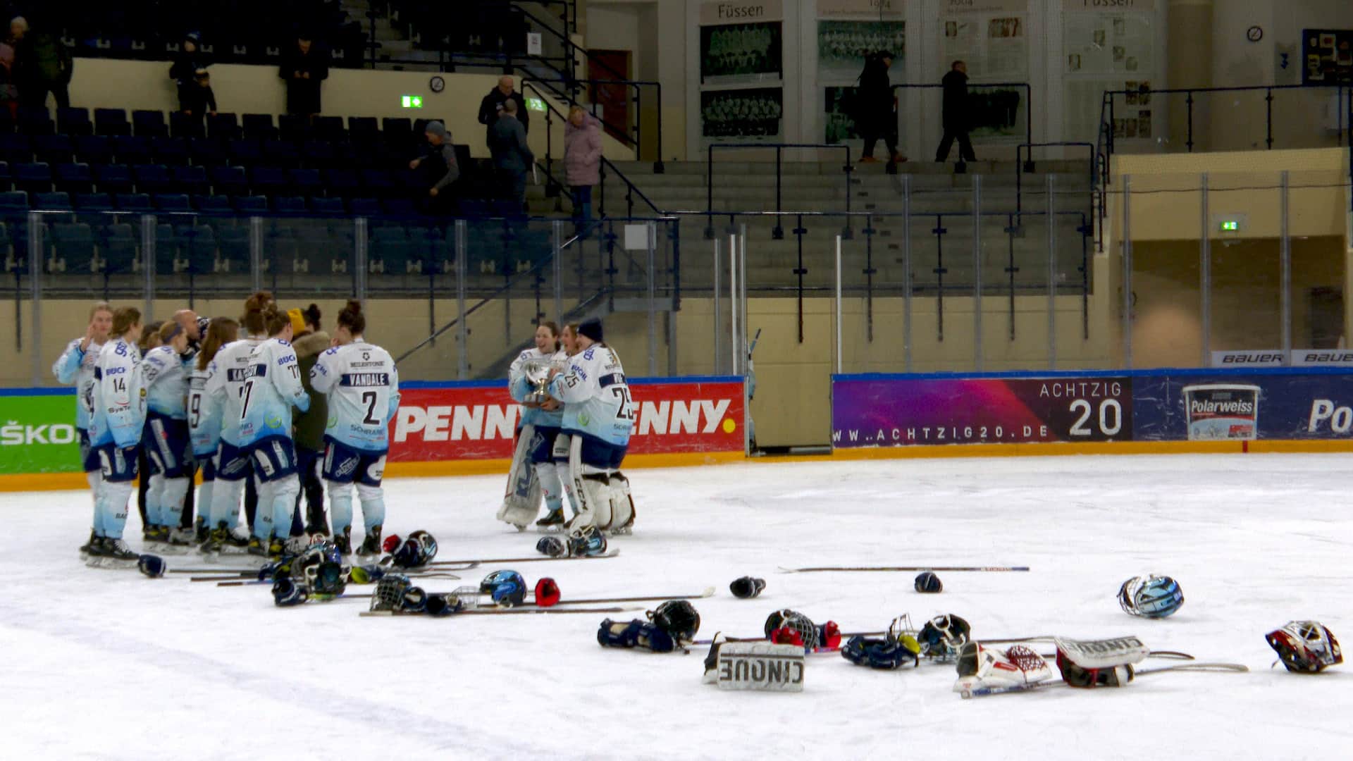 Die letzten zehn Sekunden des DEB-Pokals und ein Geburtstag bei den ERC Ingolstadt Frauen