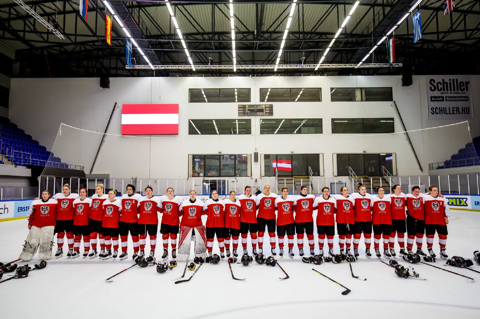 IIHF-Weltrangliste Österreich auf den Plätzen 17 und 13