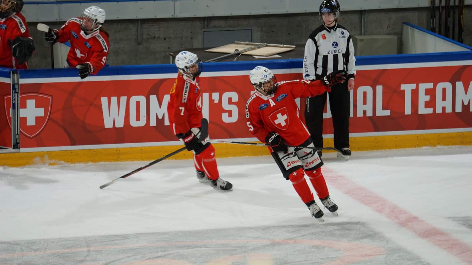 Alina Müller nach ihrem zwischenzeitlichen 4:2