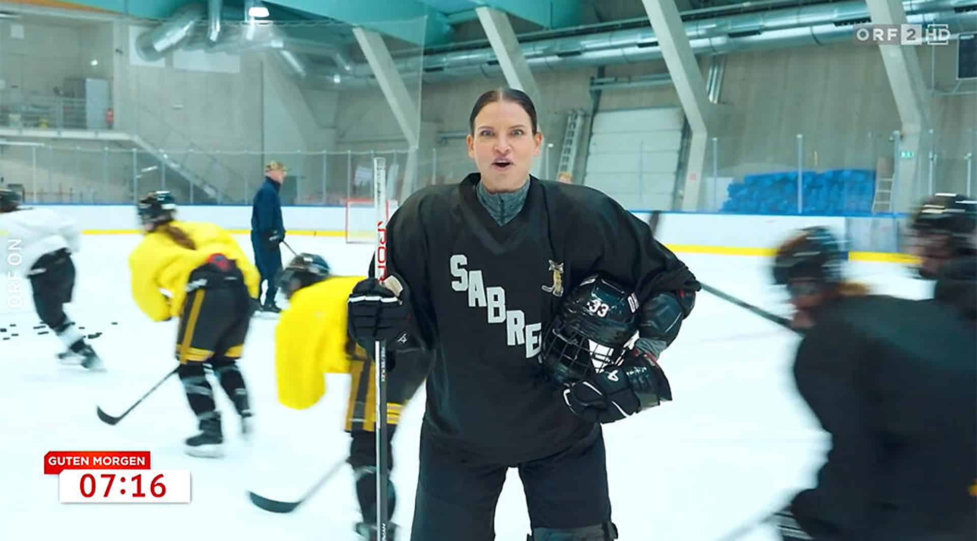 Fraueneishockey Conny Kreuter SKN Sabres St. Pölten (c) ORF_20251002