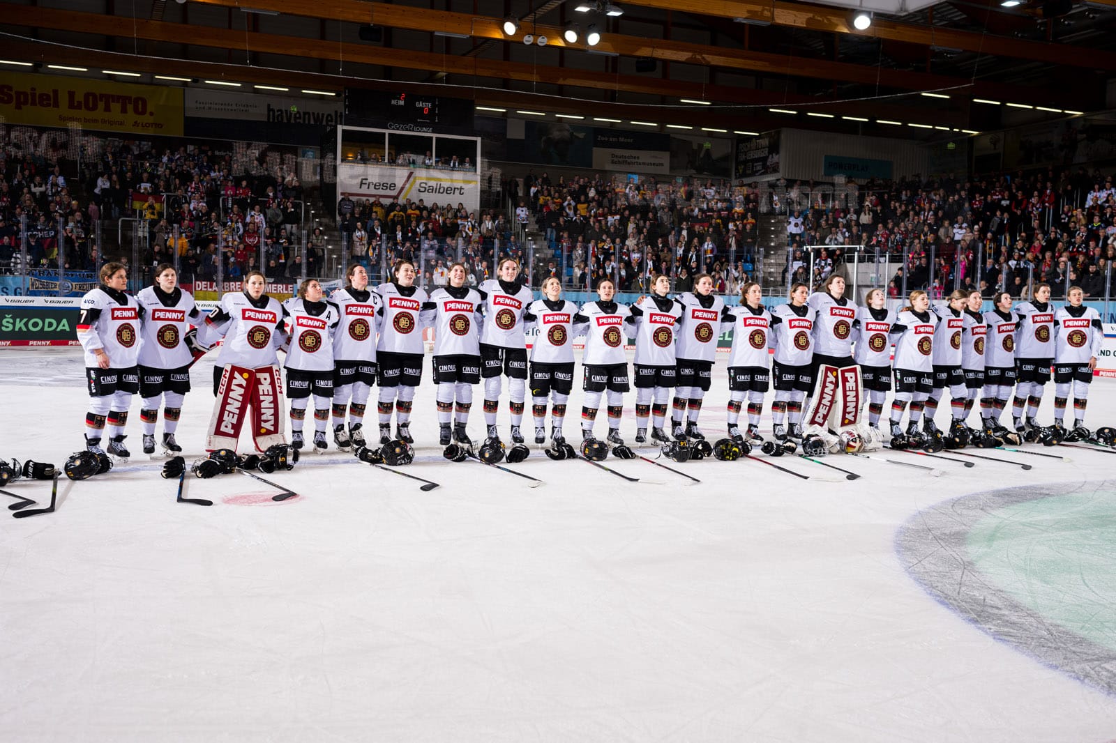 Slowakei gegen Deutschland – Frauen Olympiaqualifikations-Turnier