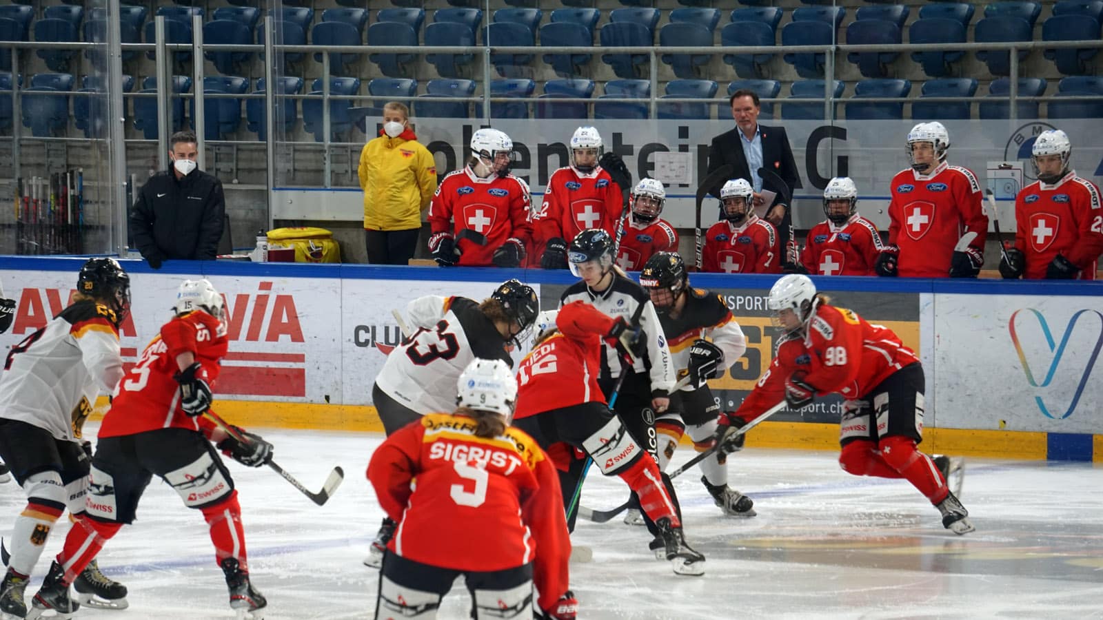 Übersicht Livestreams und Liveticker Fraueneishockey A-Turnier in Kloten und U18-Turnier in Füssen