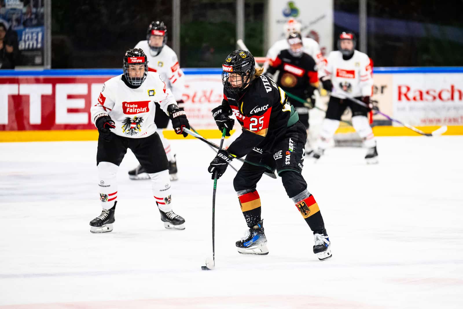 Deutschland gegen Österreich – Vorbereitung Spiel