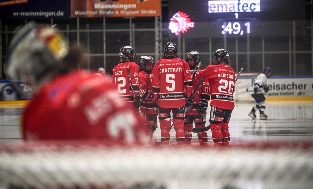 Fraueneishockey ECDC Memmingen Indians Frauen 20231026