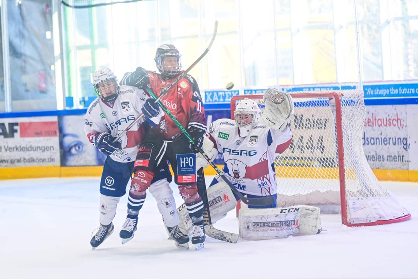 Fraueneishockey ECDC Memmingen Indians Frauen Eisbären Juniors Berlin (c) Alwin Zwibel_20250928