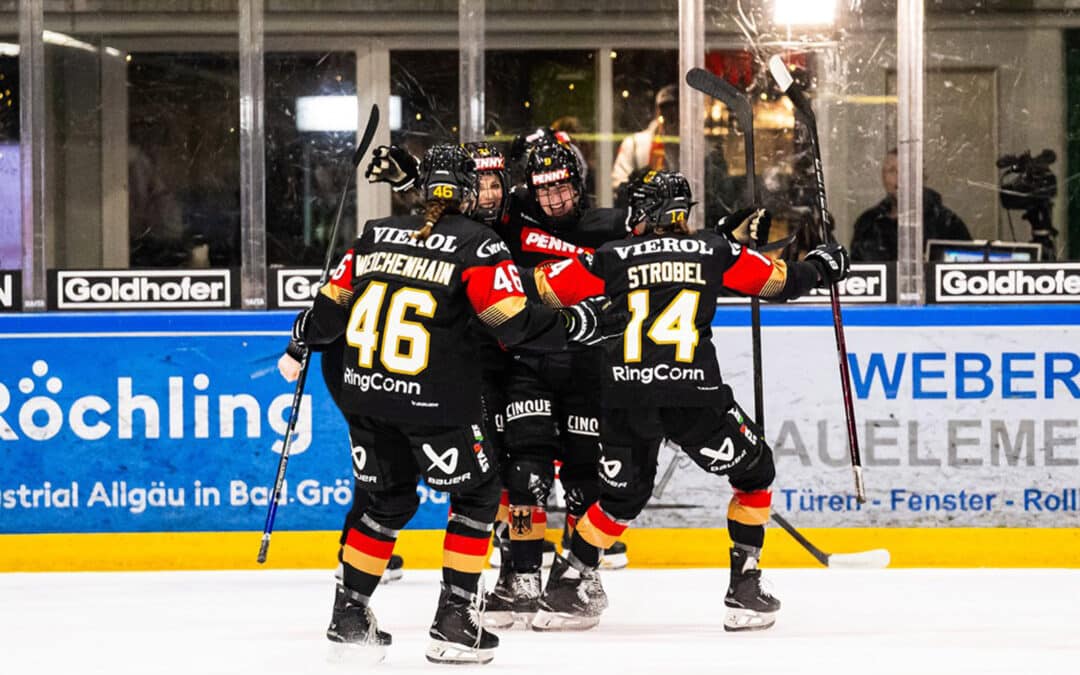 Träume werden wahr – neun Spielerinnen des ECDC Memmingen im Aufgebot für die olympischen Winterspiele 2026 in Mailand