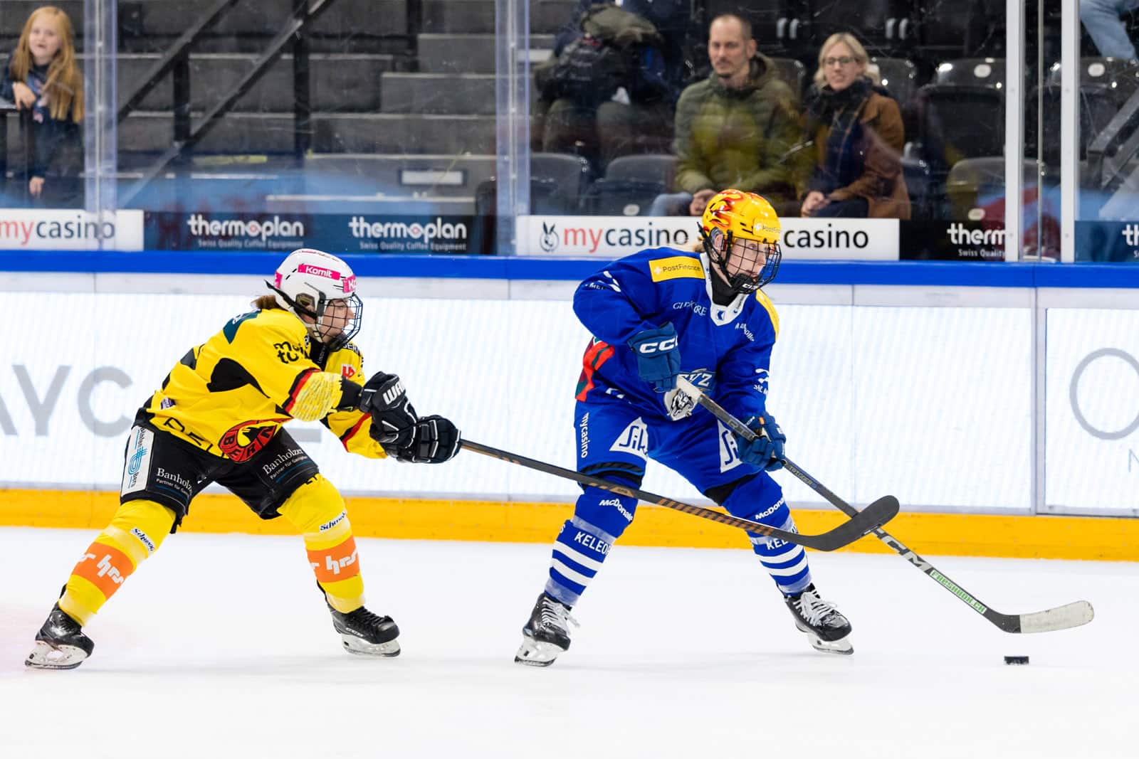 EISHOCKEY, POSTFINANCE WOMENS LEAGUE, MEISTERSCHAFT, QUALIFIKATION, SAISON 2025/26, HOCKEY SUR GLACE, EV ZUG, EVZ, SC BERN, SCB,