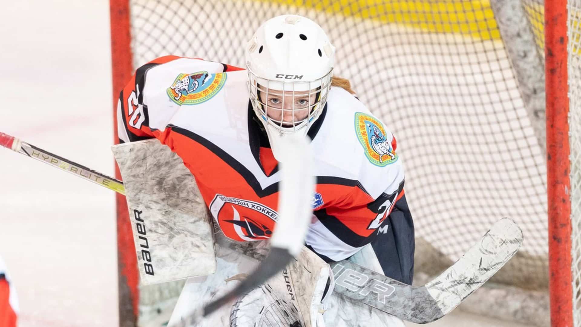 Fraueneishockey EWHL Rachel Seeley Aisulu Almaty_20251010