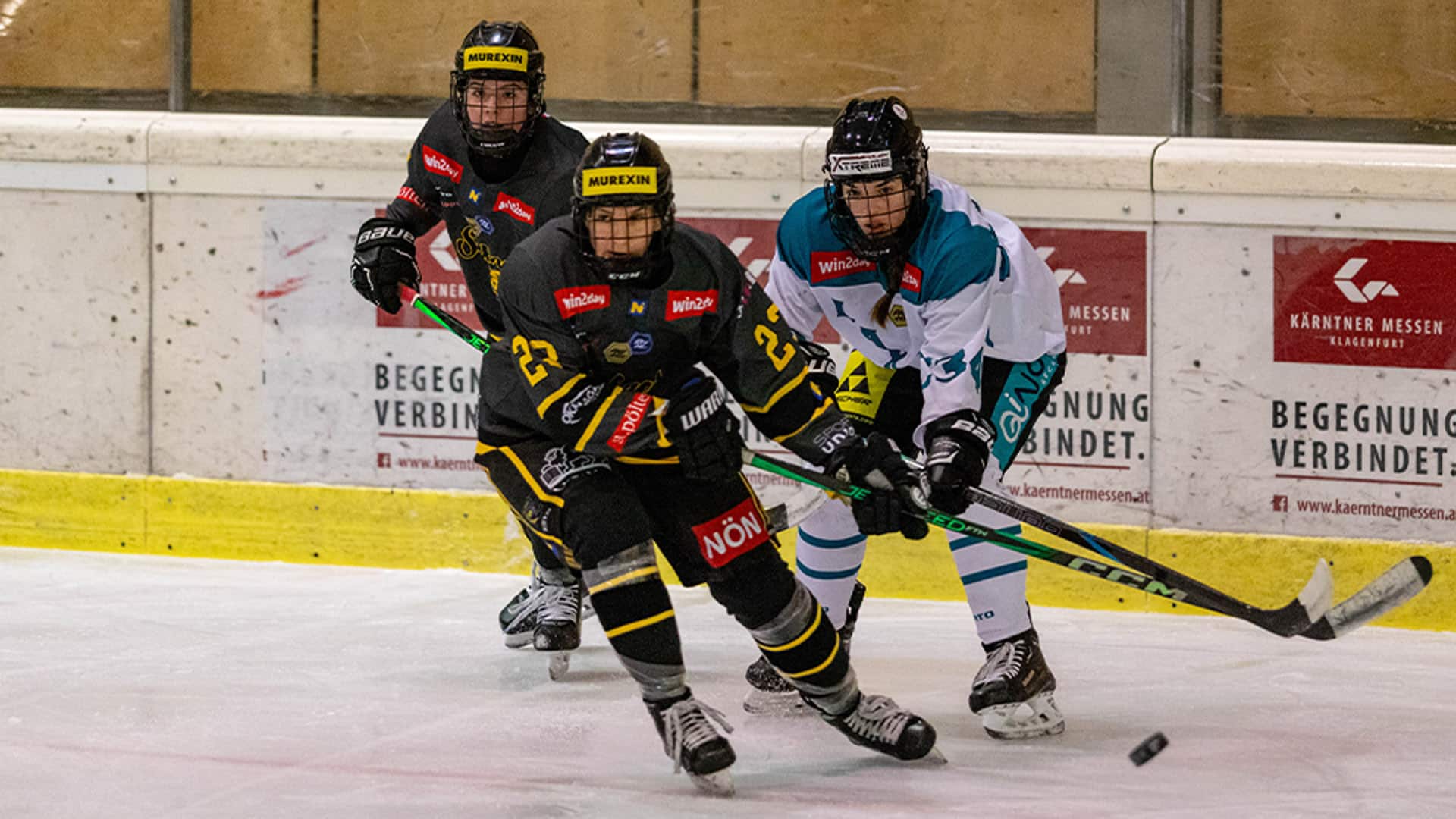 Fraueneishockey EWHL Saisonstart SKN Sabres St. Pölten Lakers Kärnten (c) DerHandler_20250918