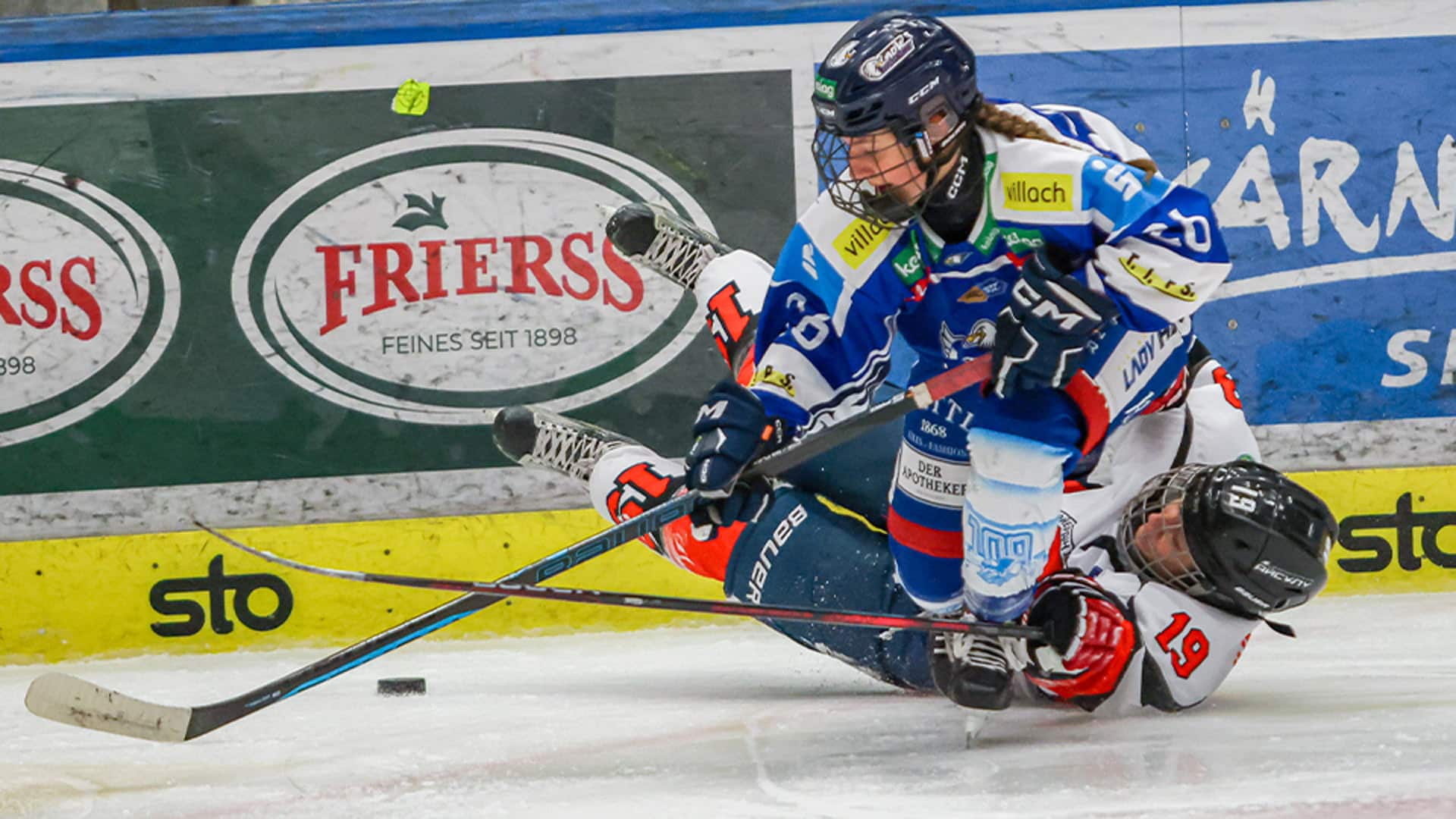 Fraueneishockey EWHL VSV Lady Hawks Aisulu Almaty (c) DerHandler_20260313_2