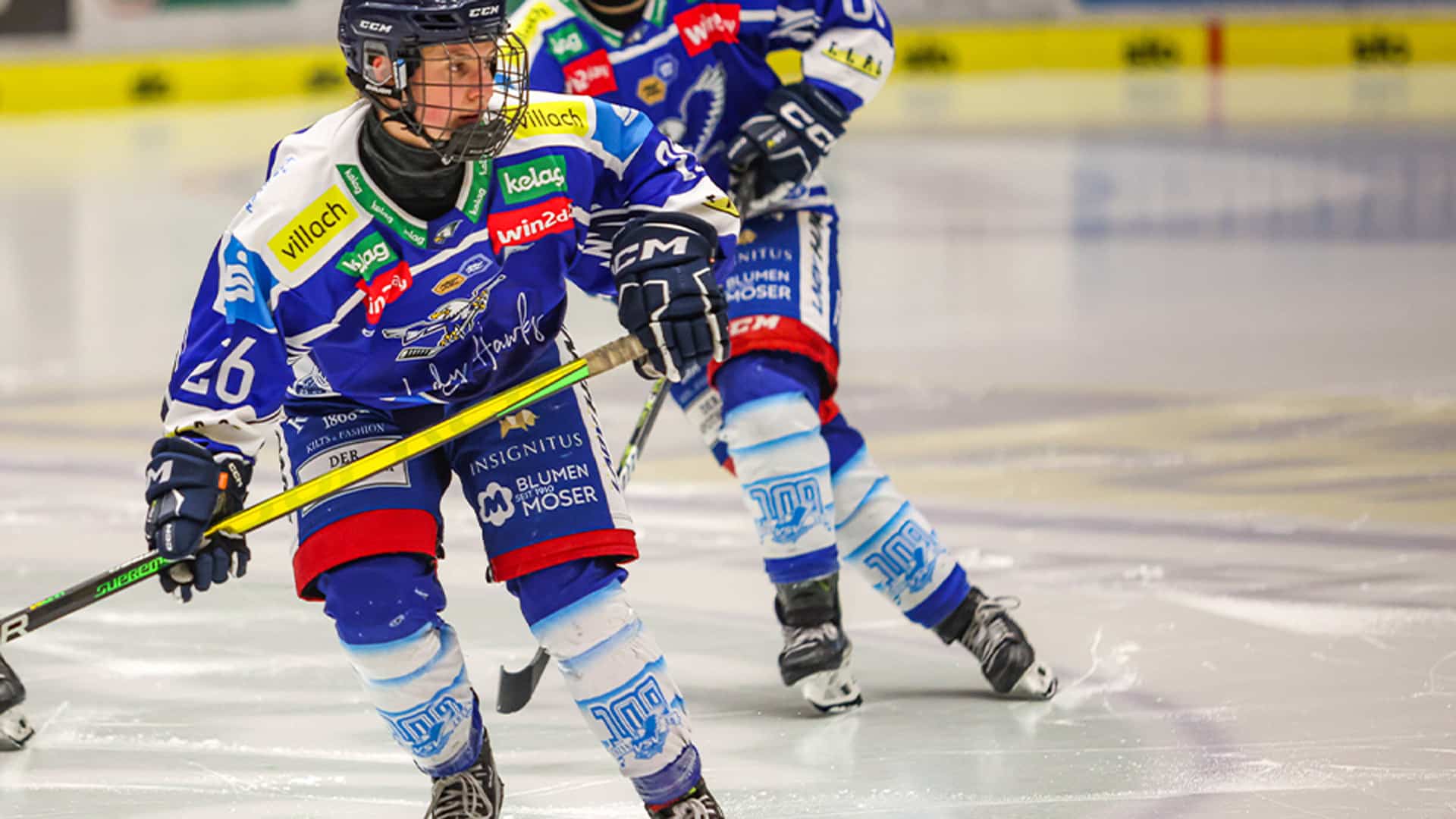 Fraueneishockey EWHL Villach Lady Hawks (c) DerHandler_20251012