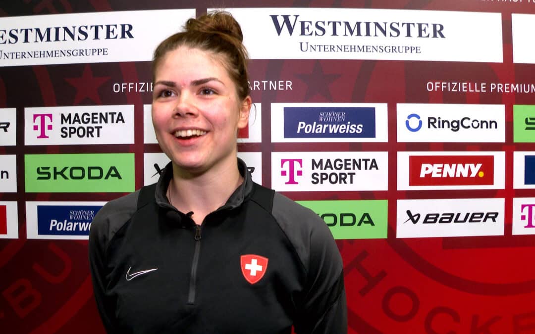 Ilana Leibundgut (HC Davos-Frauen) nach der Niederlage des Prospect Teams in Kaufbeuren, 23.04.2026