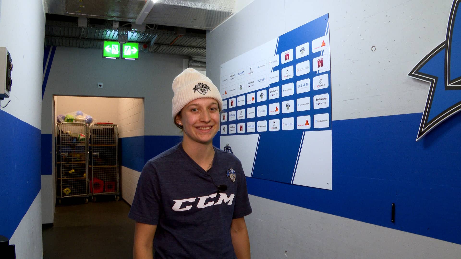 Fraueneishockey Luisa Waser EV Zug 20240824