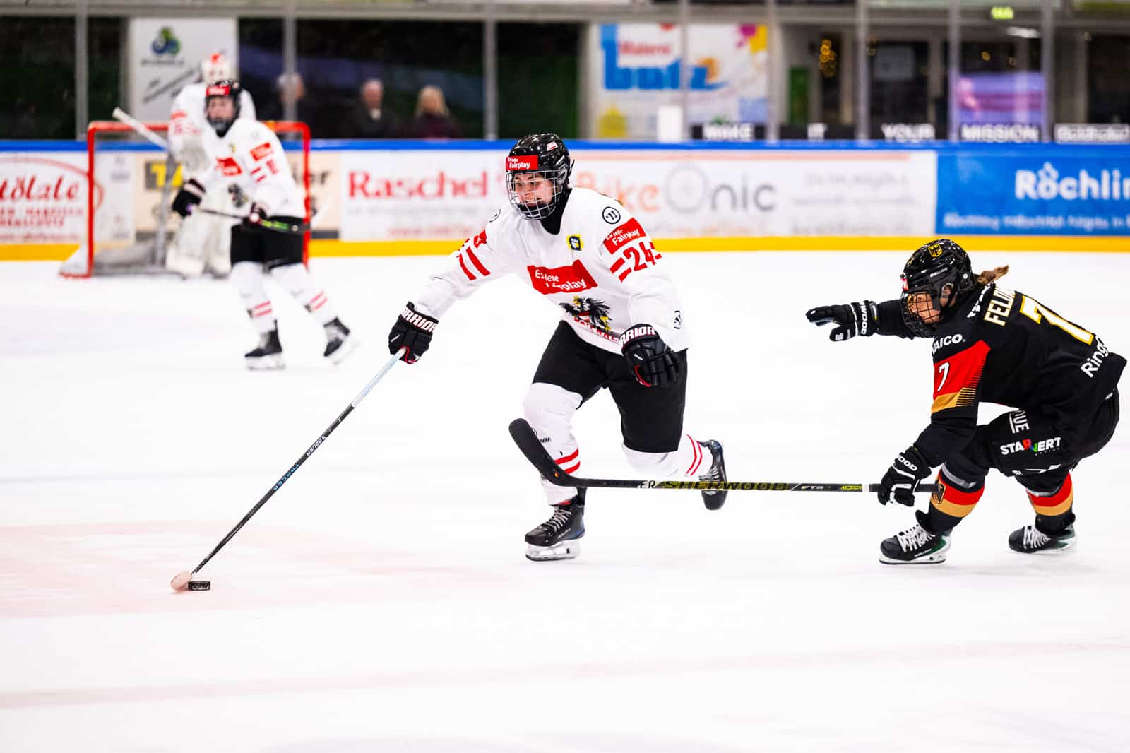 Deutschland gegen Österreich – Vorbereitung Spiel