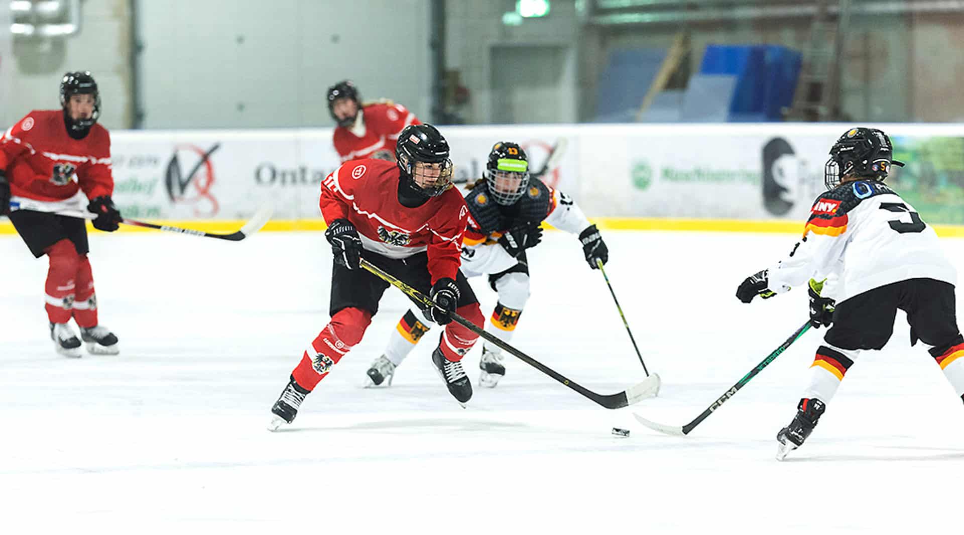 Fraueneishockey Österreich U16 Damen Deutschland (c) Nicolas Zangerle_20250508