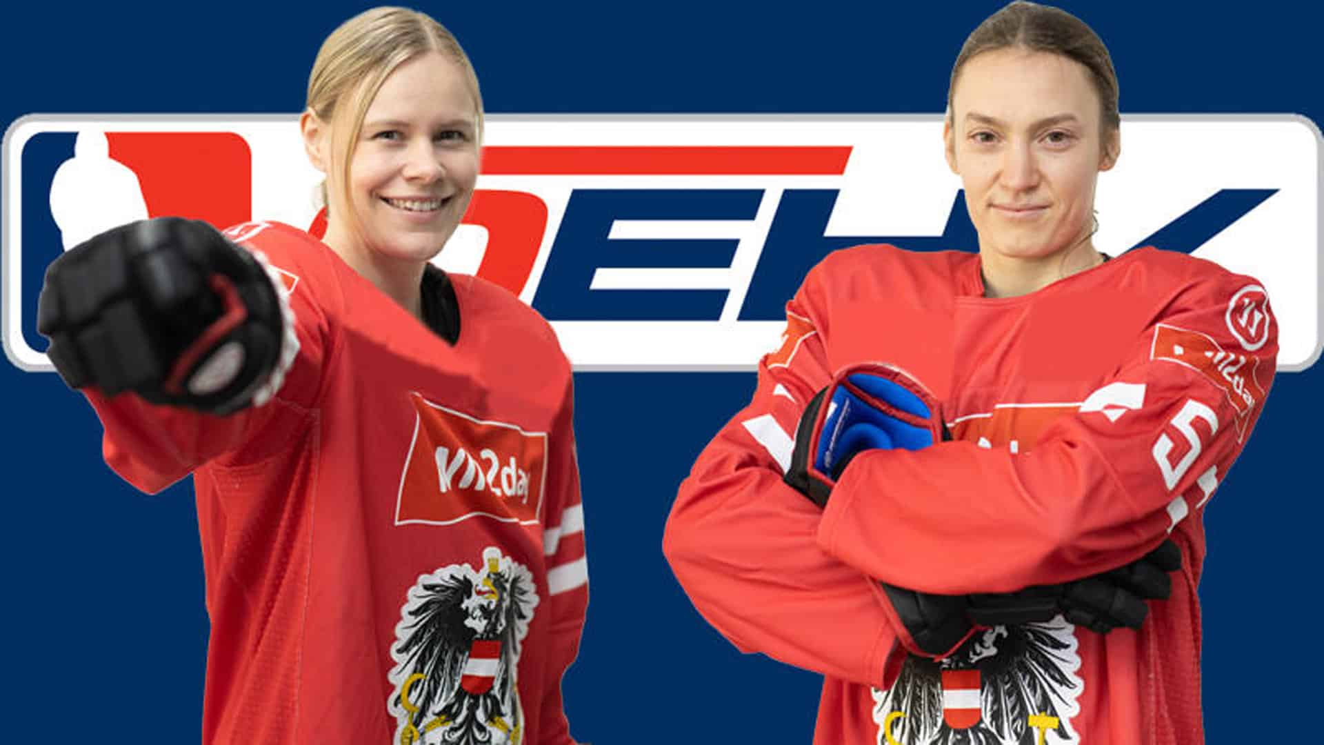 Fraueneishockey PWHL Anna Meixner Theresa Schafzahl (c) NZ-Photos Nicolas Zangerle_20251121