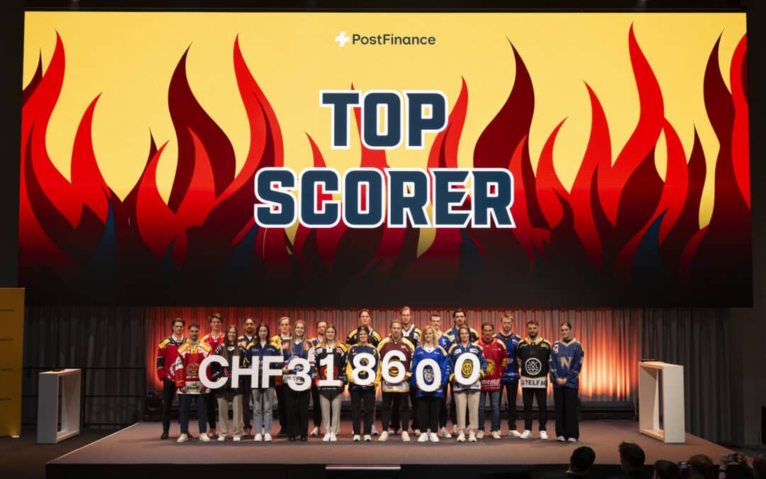 318’600 Franken für den Schweizer Eishockeynachwuchs