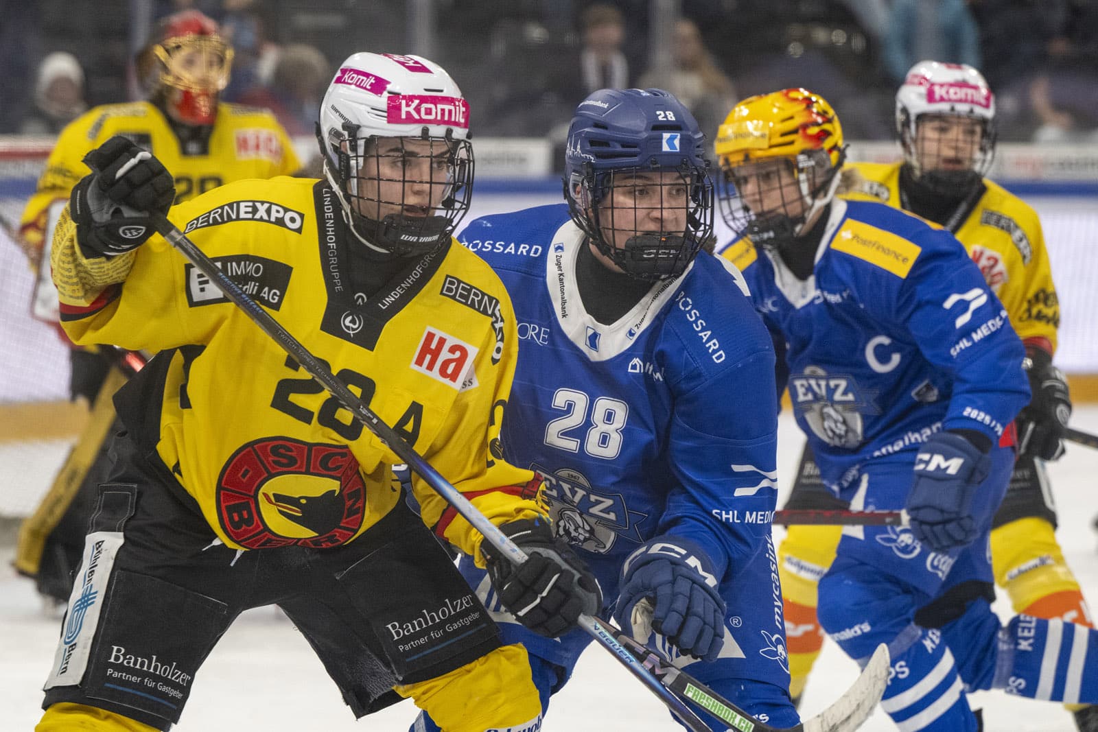 EISHOCKEY, HOCKEY SUR GLACE, NATIONAL LEAGUE, MEISTERSCHAFT, SAISON 2025/26, EVZ, EV ZUG, SCB, SC BERN FRAUEN, SCB FRAUEN, SC BERN LADIES, WOMENS LEAGUE, PLAYOFF, FINAL, SPIEL 3,