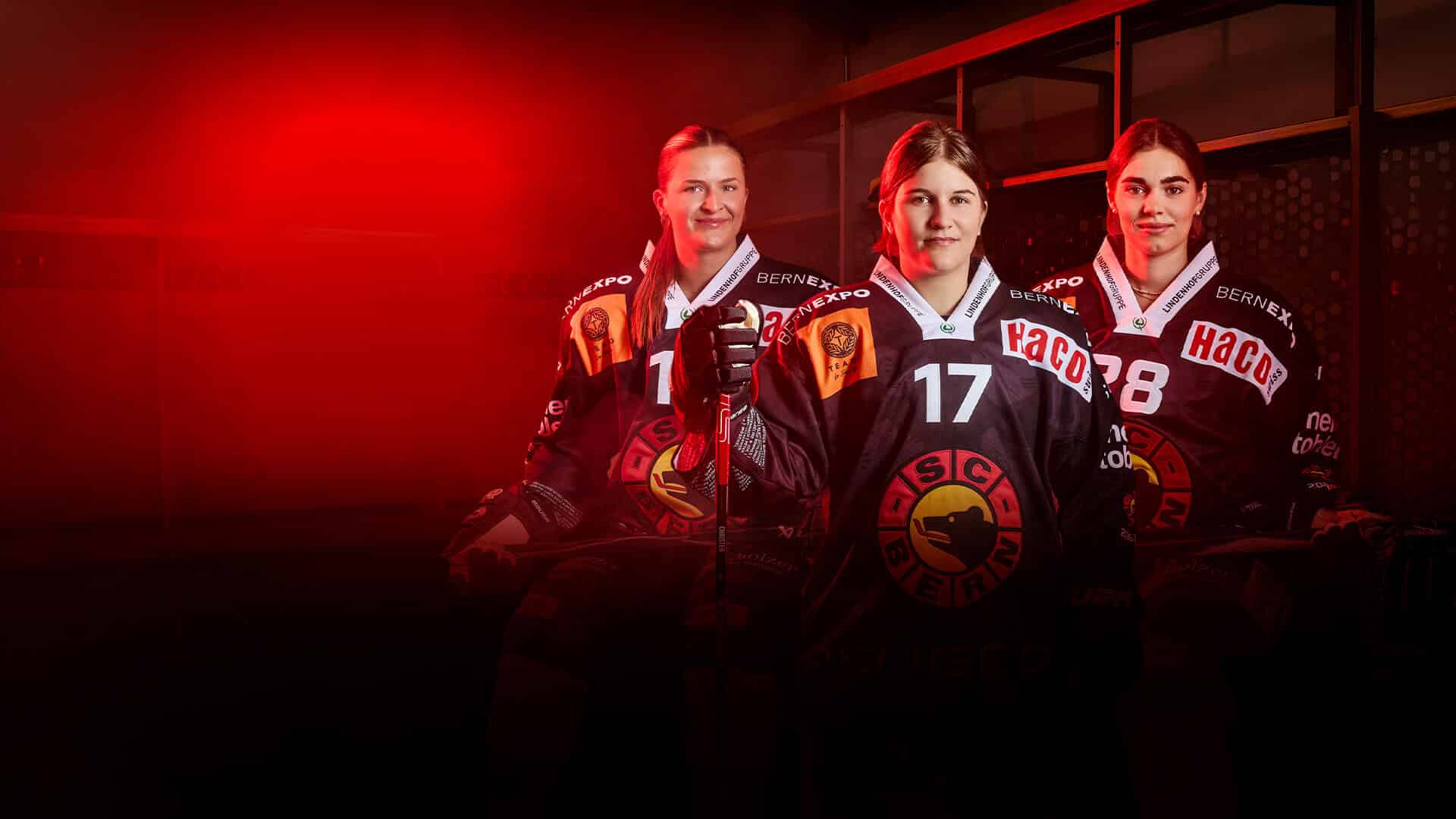 Fraueneishockey SC Bern Captains Team_20260904