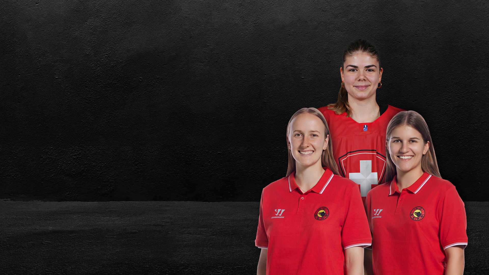 Fraueneishockey SC Bern Emma Ingold Lara Christen Ilona Leibundgut 20240221