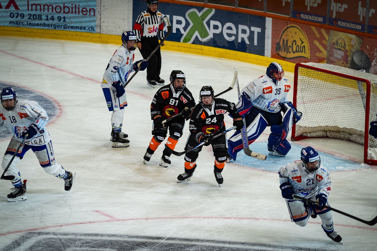 Fraueneishockey SC Bern Frauen ZSC Lions Frauen (c) SC Bern Frauen_20261010