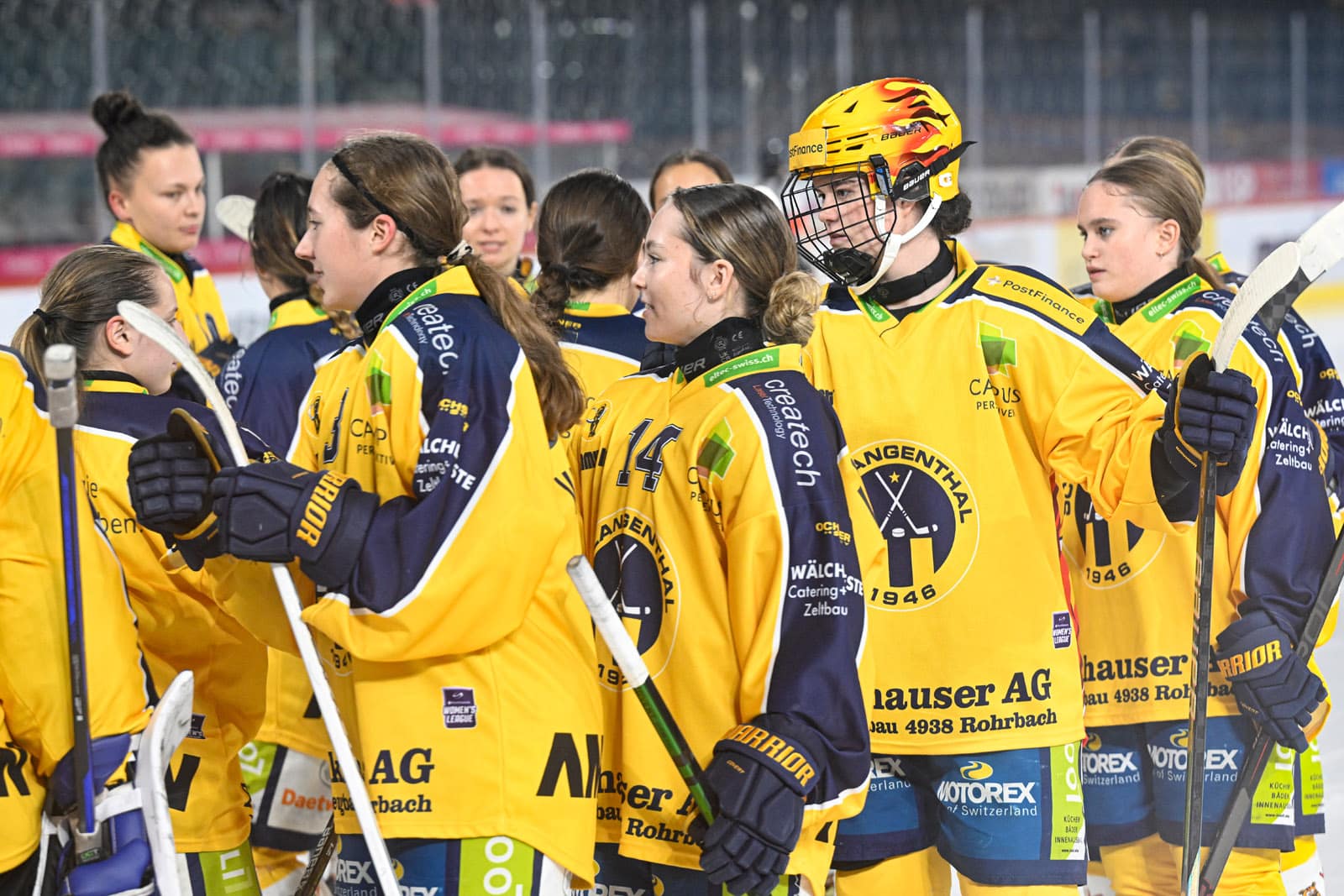 EISHOCKEY, MEISTERSCHAFT, POSTFINANCE WOMENS LEAGUE, PFWL, QUALIFIKATION, SAISON 2025/26, SC BERN FRAUEN, SCB, SC LANGENTHAL DAMEN,