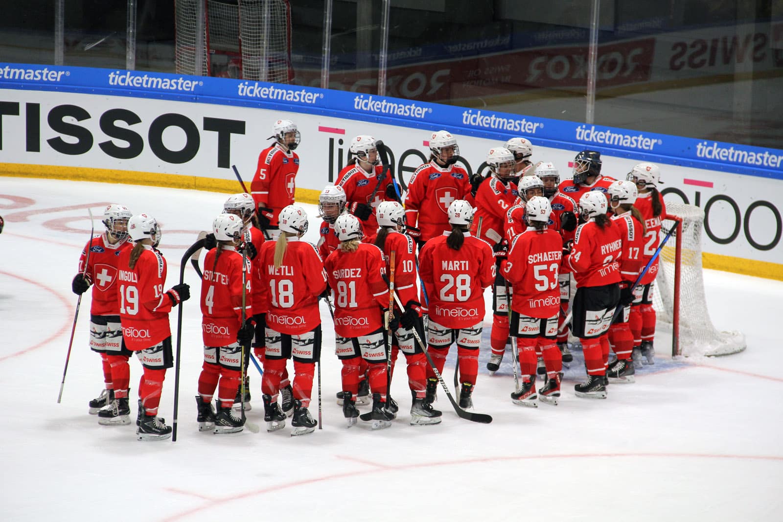 Fraueneishockey Schweiz 7795 20231110