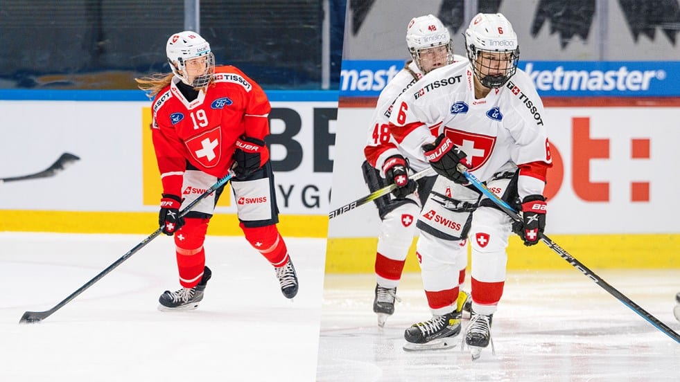Fraueneishockey Schweiz Emma Ingold Mara Frey 20241209
