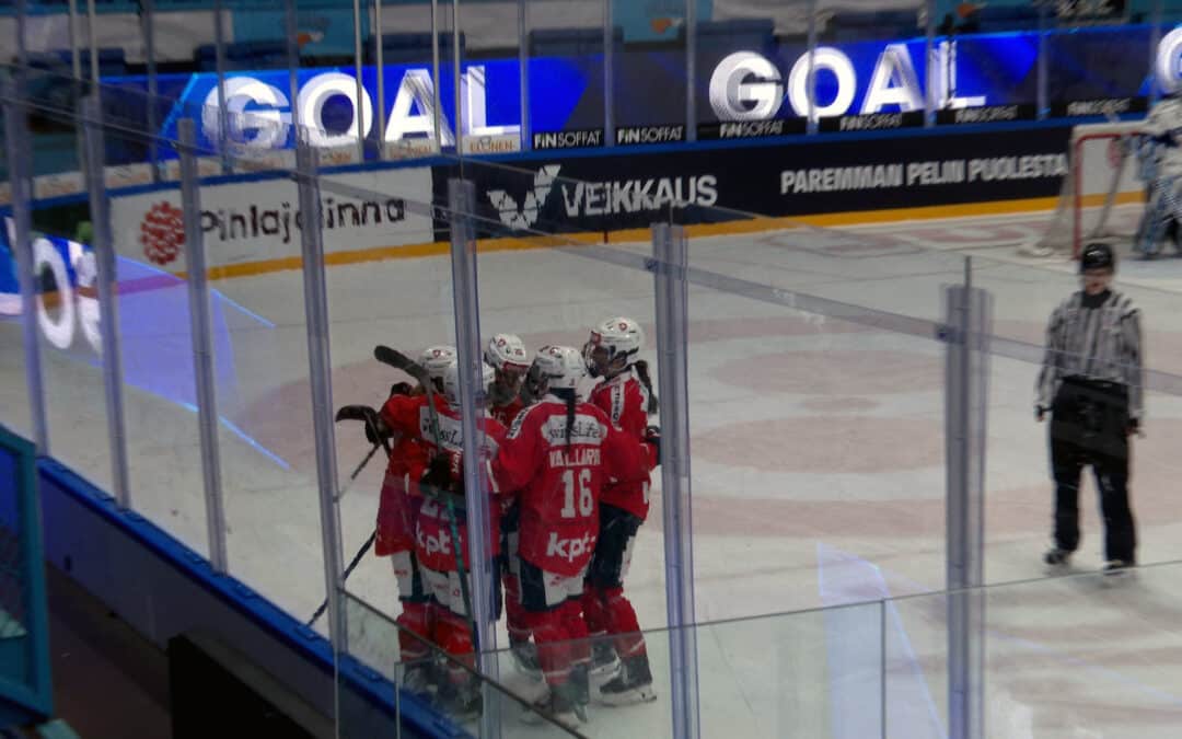 Erste Punkte in Finnland.