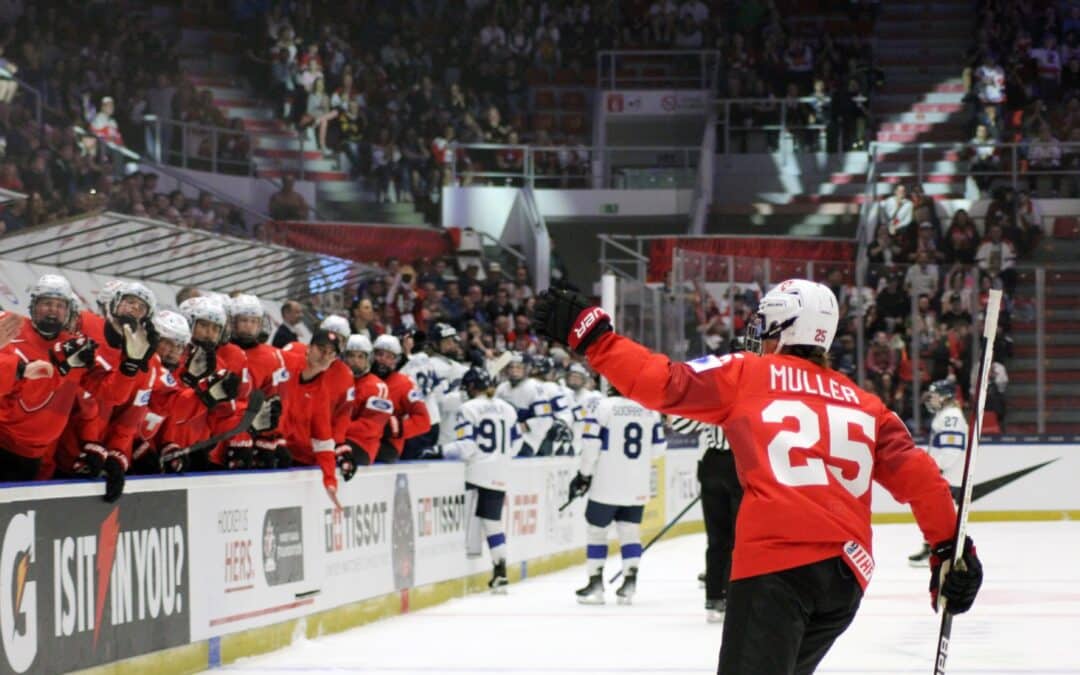 Schweiz erkämpft sich denkbar knapp gegen Finnland zwei Spiele um eine olympische Medaille