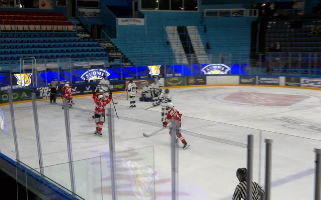 Der 1:1-Ausgleich der Schweiz gegen Finnland bei der Women’s Euro Hockey Tour in Lahti, 02.10.2026