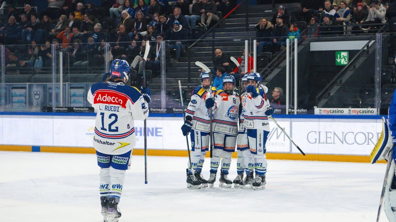 Fraueneishockey ZSC Lions Frauen EV Zug 20250131
