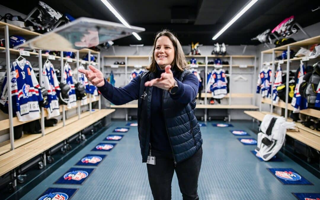 Neue Homebase der Frauen: Rundgang mit GM Christine Meier