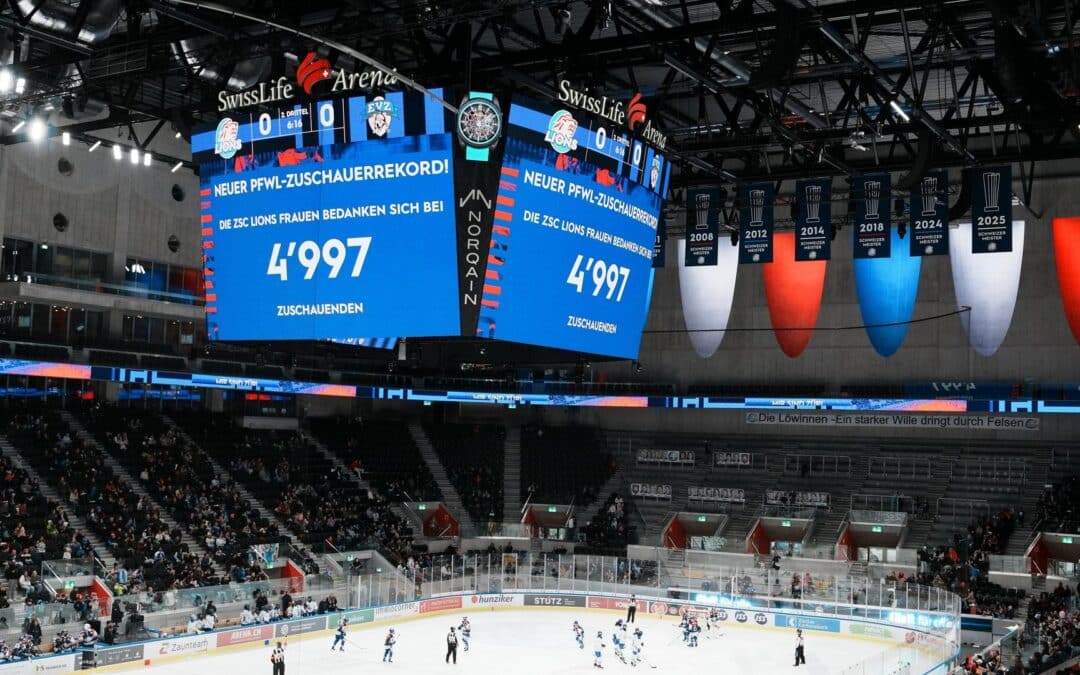ZSC Lions Frauen brechen Zuschauerrekord