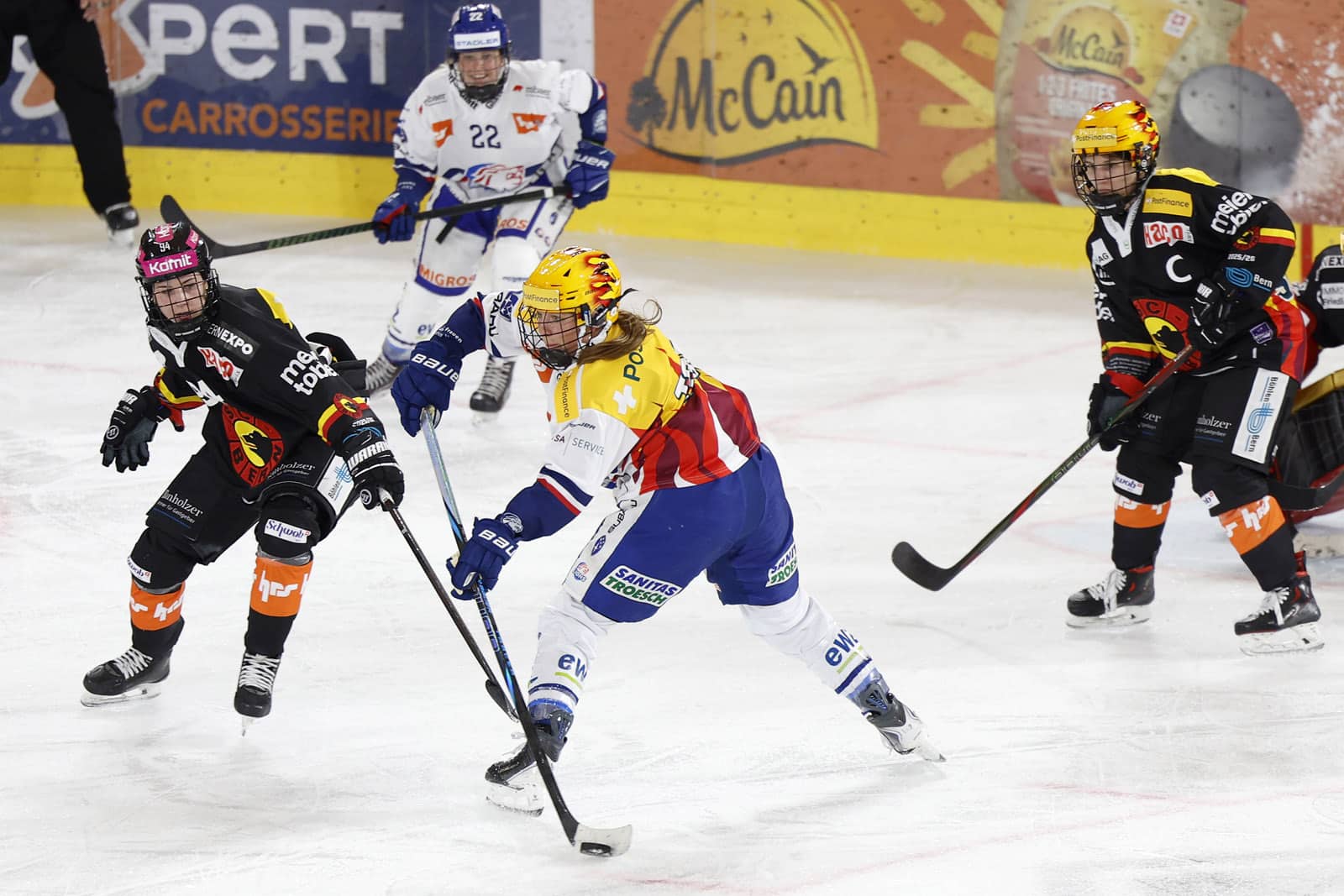 EISHOCKEY, POSTFINANCE WOMEN’S LEAGUE, MEISTERSCHAFT, QUALIFIKATION, SAISON 2025/26, SCB BERN FRAUEN, ZSC LIONS FRAUEN,