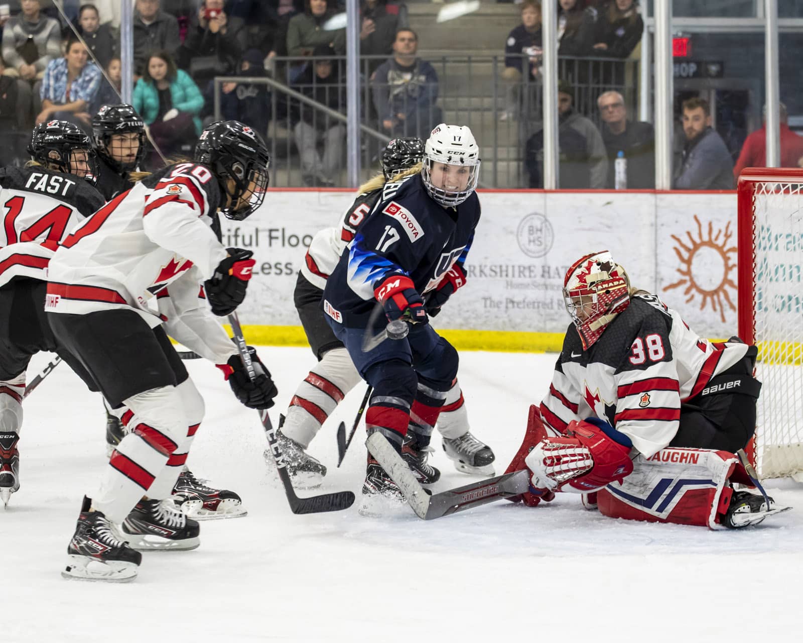 Team Canada vs USA Pittsburgh Game 2 10.11.2019